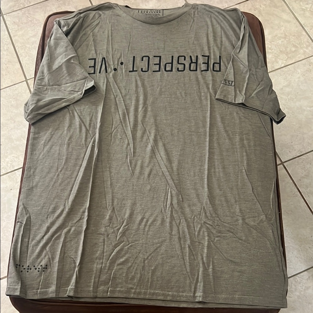 Two Blind Brothers Men's Olive T-Shirt Size XXXL New in bag